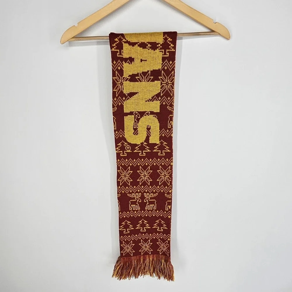USC Trojans Red Yellow Logo NCAA College Scarf Winter